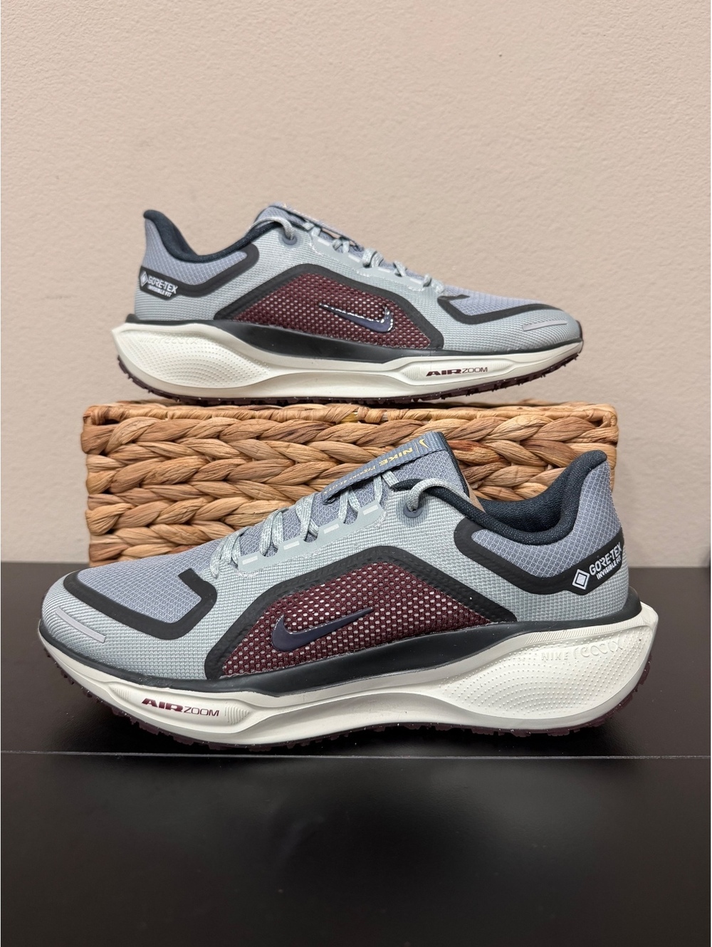 Size 8 - Nike Air Zoom Pegasus 41 GORE-TEX “Light Pumice Burgundy Crush”